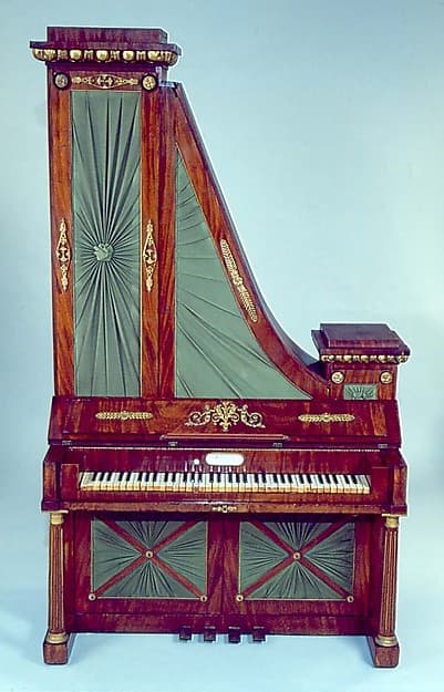 Upright Piano, by Friedrich Bernhard Voigt