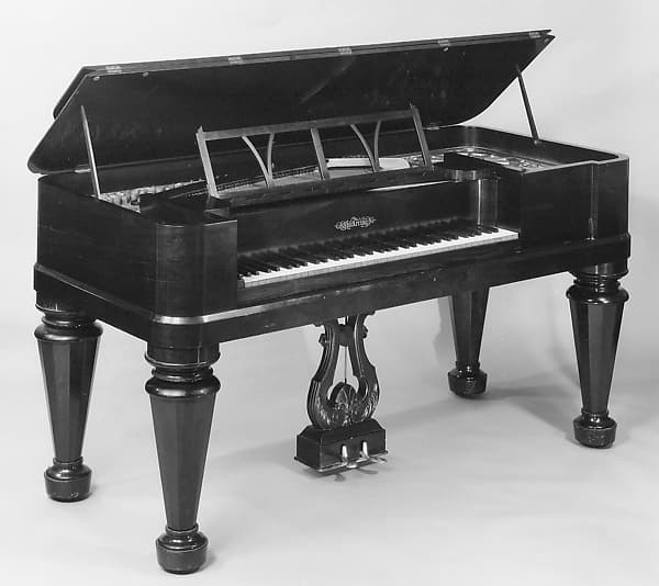 Square Piano, by Jonas Chickering