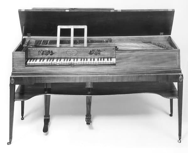 Square Piano, by George Astor