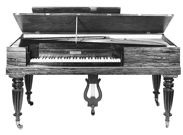 Square Piano, by Jonas Chickering