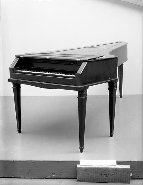 Grand Piano, by Friedrich Carl Wilhelm Lemme