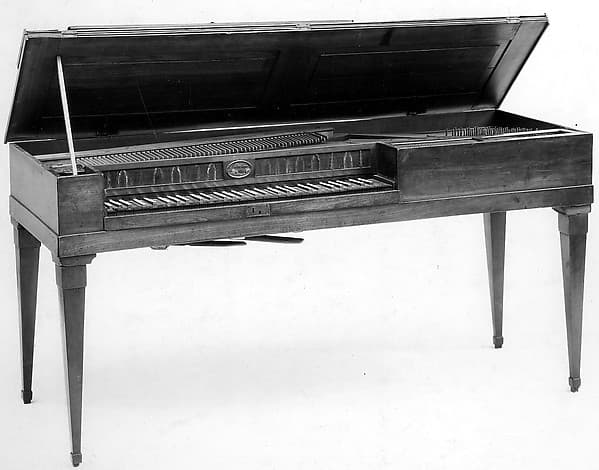 Square Piano, by Anton Vatter