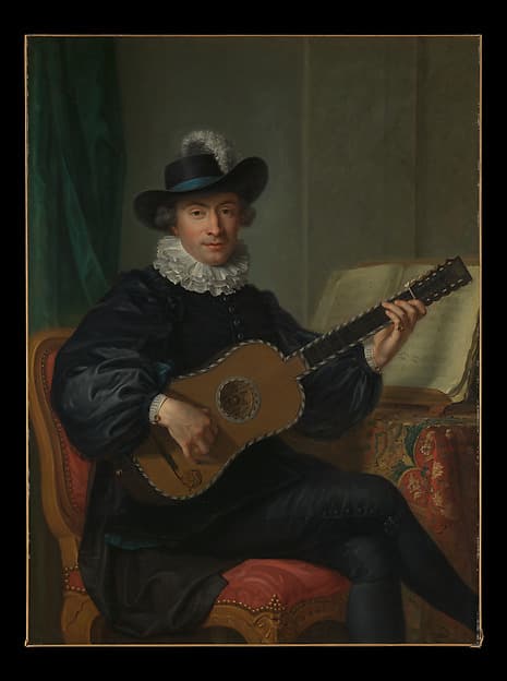 Portrait of Monsieur Aublet, by Guillaume Voiriot