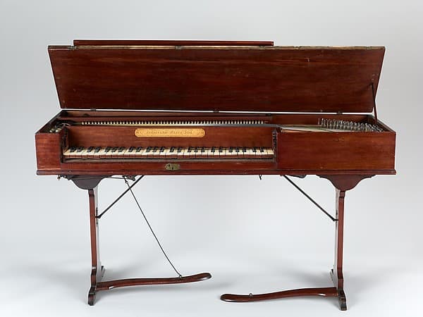 Square Piano, by Ferdinand Weber