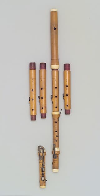 Transverse Flute, by Friedrich Gabriel August Kirst
