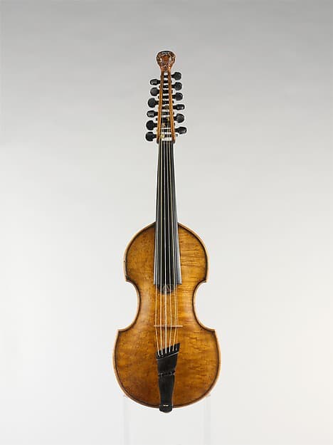 Mute Viola d'Amore, by Daniel Achatius Stadlmann