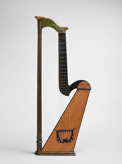 Harp Guitar, by Joseph Laurent Mast
