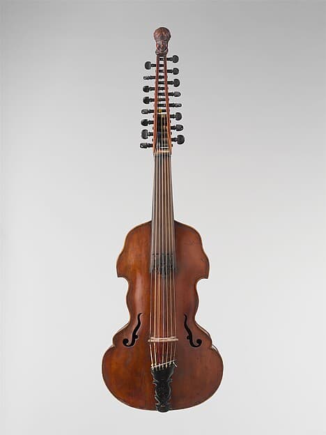 English violet (Viola d'Amore), by Paulus Alletsee