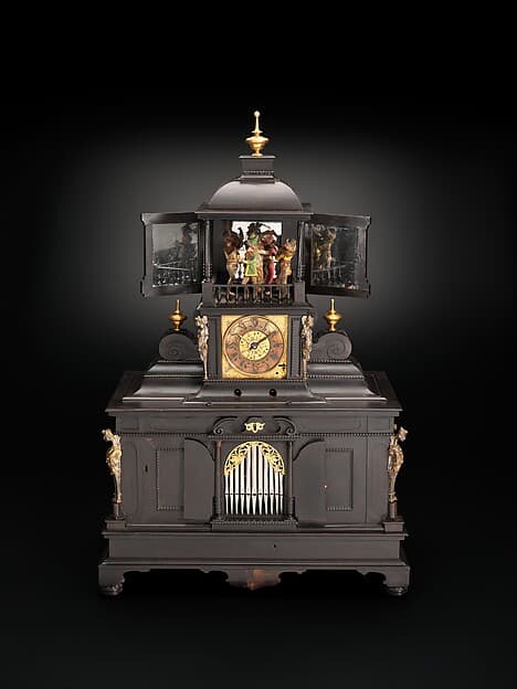 Musical Clock with Spinet and Organ, by Veit Langenbucher
