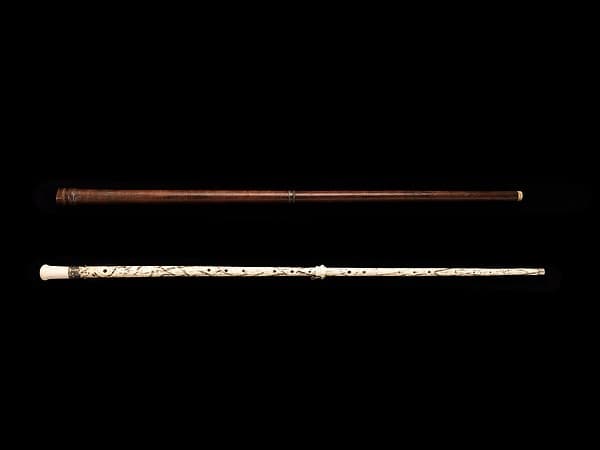 Walking-Stick Flute/Oboe, by Georg Henrich Scherer