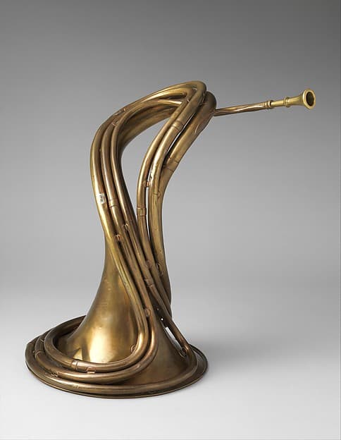 Cornet-trompe in D, by Alphonse (Antoine) Sax