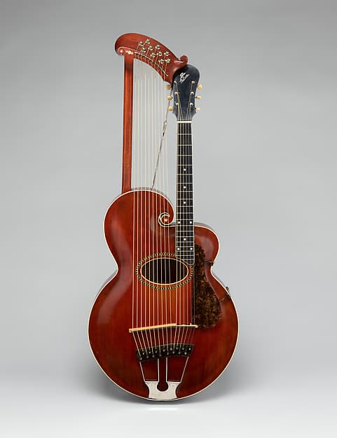 Harp Guitar, by Gibson Mandolin-Guitar Manufacturing Co., Ltd.