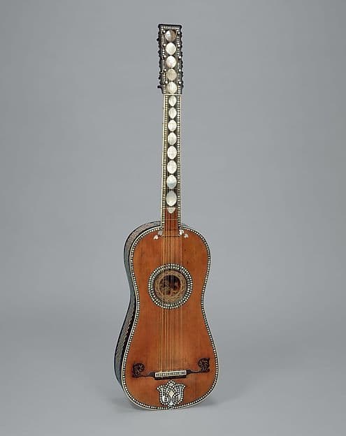 Guitar, by Giacomo (Jacob) Ertel