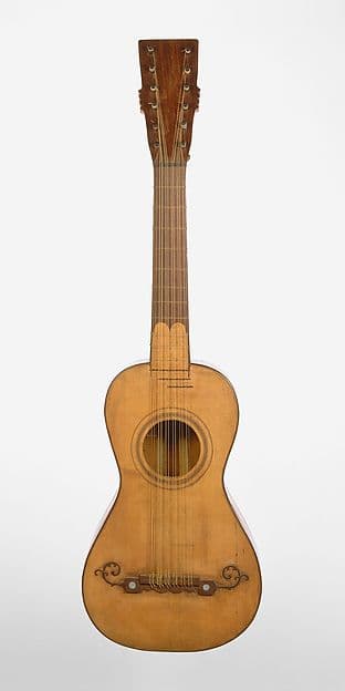 Guitar, by Benito Sanchez de Aguilera