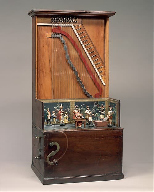 Barrel Piano, by George Hicks