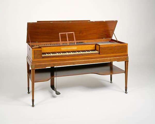 Square Piano, by John Broadwood & Sons