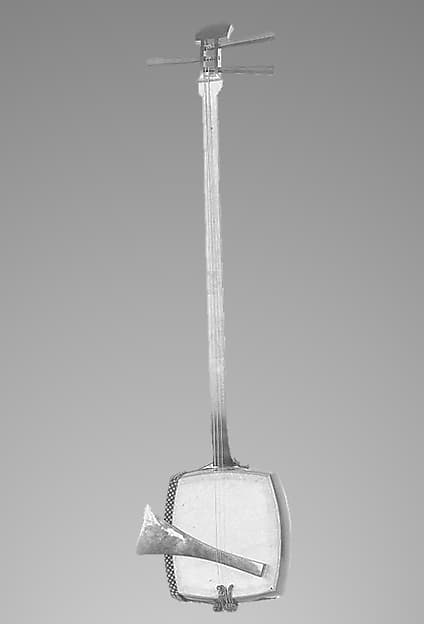 Shamisen (三味線), by Shigemoto, Isohachi