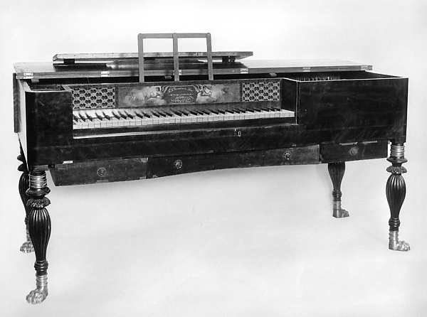 Square Piano, by Thomas Evenden Loud