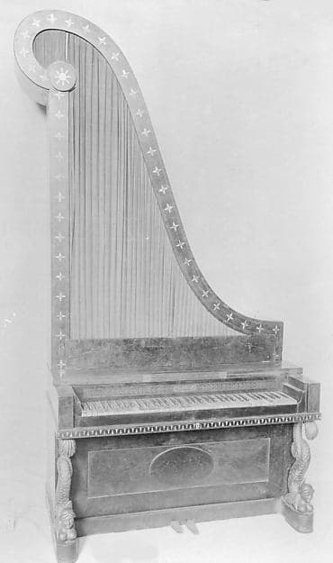 Upright (Giraffe) Piano, by Carl Lang