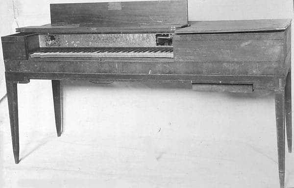 Square Piano, by Benjamin Crehore
