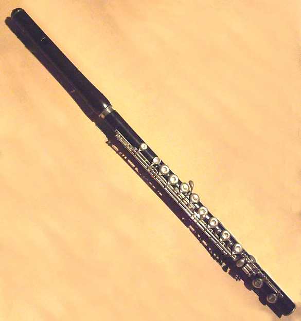 Transverse Flute, by Boehm & Mendler, German