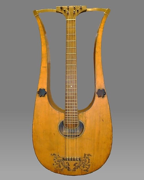 Lyre Guitar, by Gennaro Fabricatore