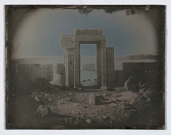 Temple of Horus, Edfu (167. ? Temple.), by Joseph-Philibert Girault de Prangey
