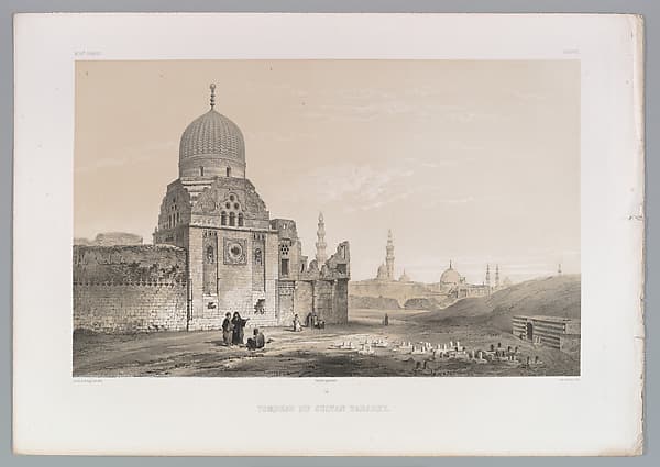 84. Tombeau du Sultan Tarabey, by Joseph-Philibert Girault de Prangey