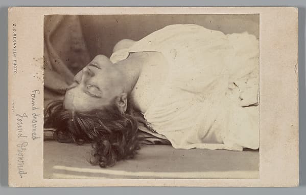 Found Drowned, by Oscar Gustav Rejlander