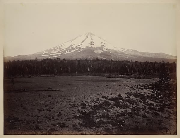 Mount Shasta from the North, by Carleton E. Watkins
