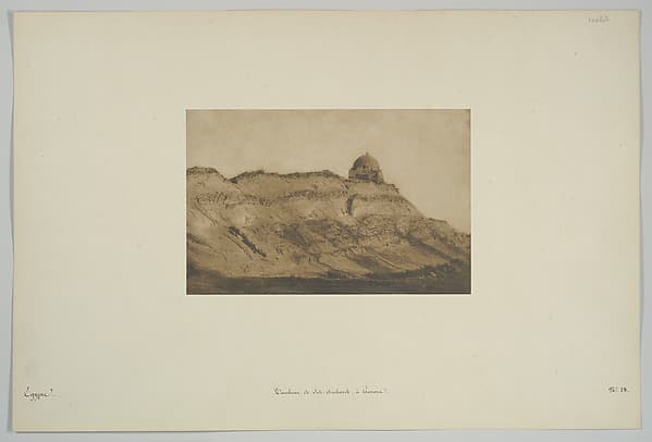 Tombeau de Sidi-Ambarek, à Garara, by Maxime Du Camp