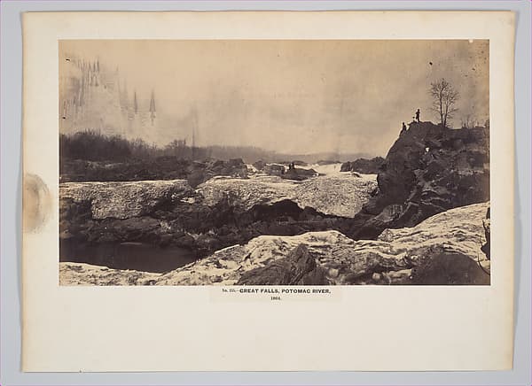 Great Falls, Potomac River, by Andrew Joseph Russell