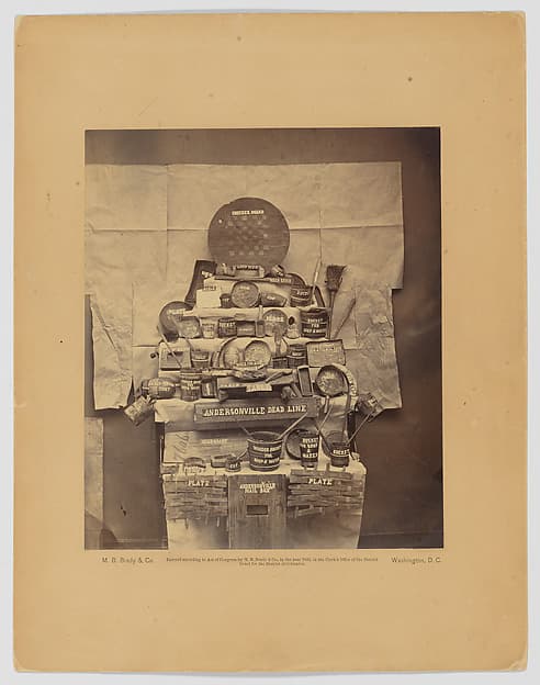 Relics of Andersonville Prison, by Brady & Co.