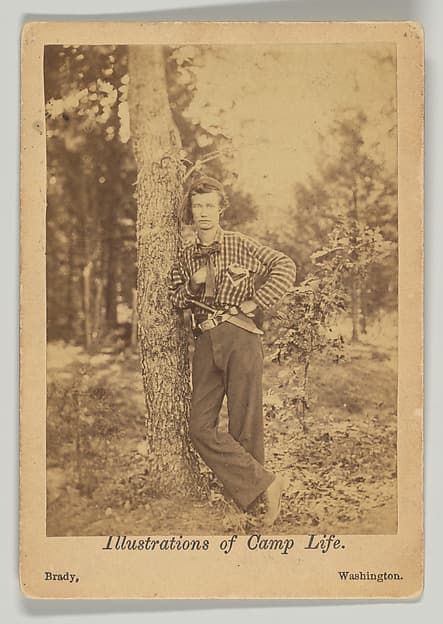 Richard L. Cramer, Company I, Fourth Michigan Volunteer Infantry, by Mathew B. Brady