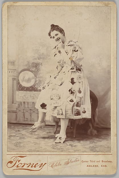 [Merchants' Carnival Portrait: Forney Elite Studio, Abilene, Kansas, by S. P. Forney