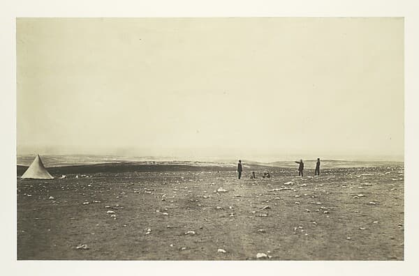Sebastopol from Cathcart's Hill, by Roger Fenton