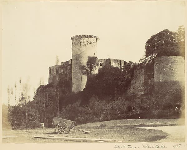 Talbot's Tower, Falaise Castle, by Alfred Capel Cure
