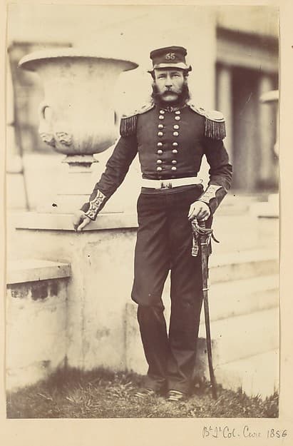 Brevet Lieutenant Colonel Cure, by Alfred Capel Cure