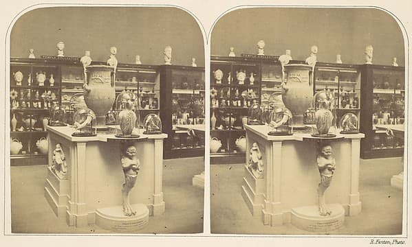 The Temple. Collection of Antiquities, by Roger Fenton