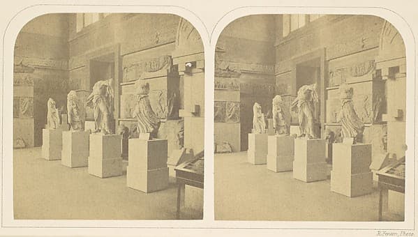 The Lycian Saloon, British Museum, by Roger Fenton