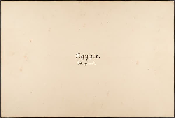 Égypte, Nubie, Syrie: Paysages et Monuments, by Maxime Du Camp