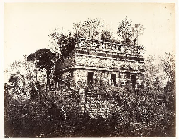 La Prison, à Chichen-Itza, by Désiré Charnay