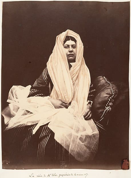 La nièce de Mr. Tahon propriétaire de la maison n° 7, by Louis-Pierre-Théophile Dubois de Nehaut