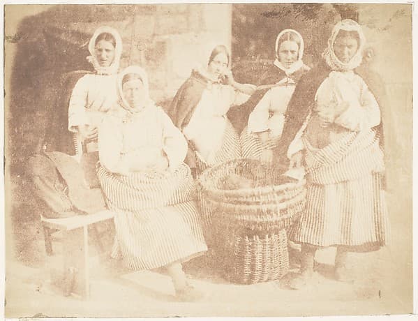 Fisher Lassies, by Hill and Adamson