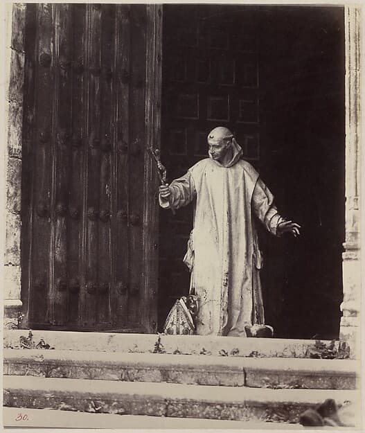 Principal Doorway of the Carthusian Monastery, Burgos, by Charles Clifford