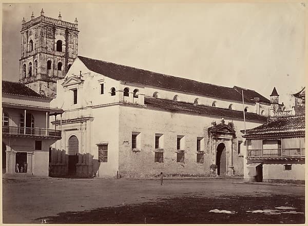 Tropical Scenery, Cathedral, Cartagena, by John Moran