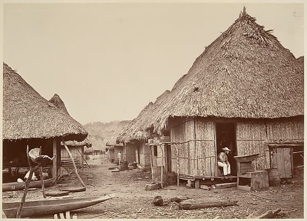 Tropical Scenery, Street, Chipigana, by John Moran