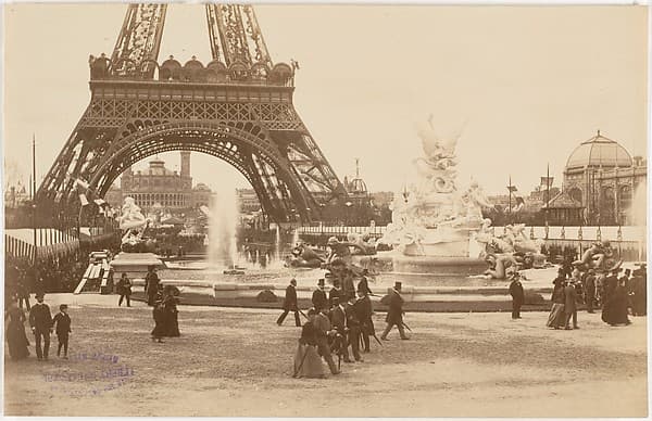 Eiffel Tower, by Unknown