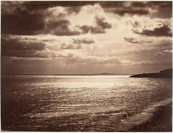 Mediterranean Sea - Sète, by Gustave Le Gray
