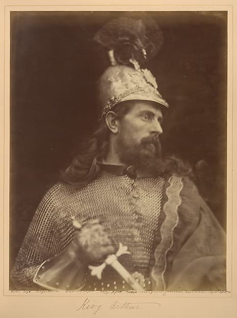 King Arthur, by Julia Margaret Cameron